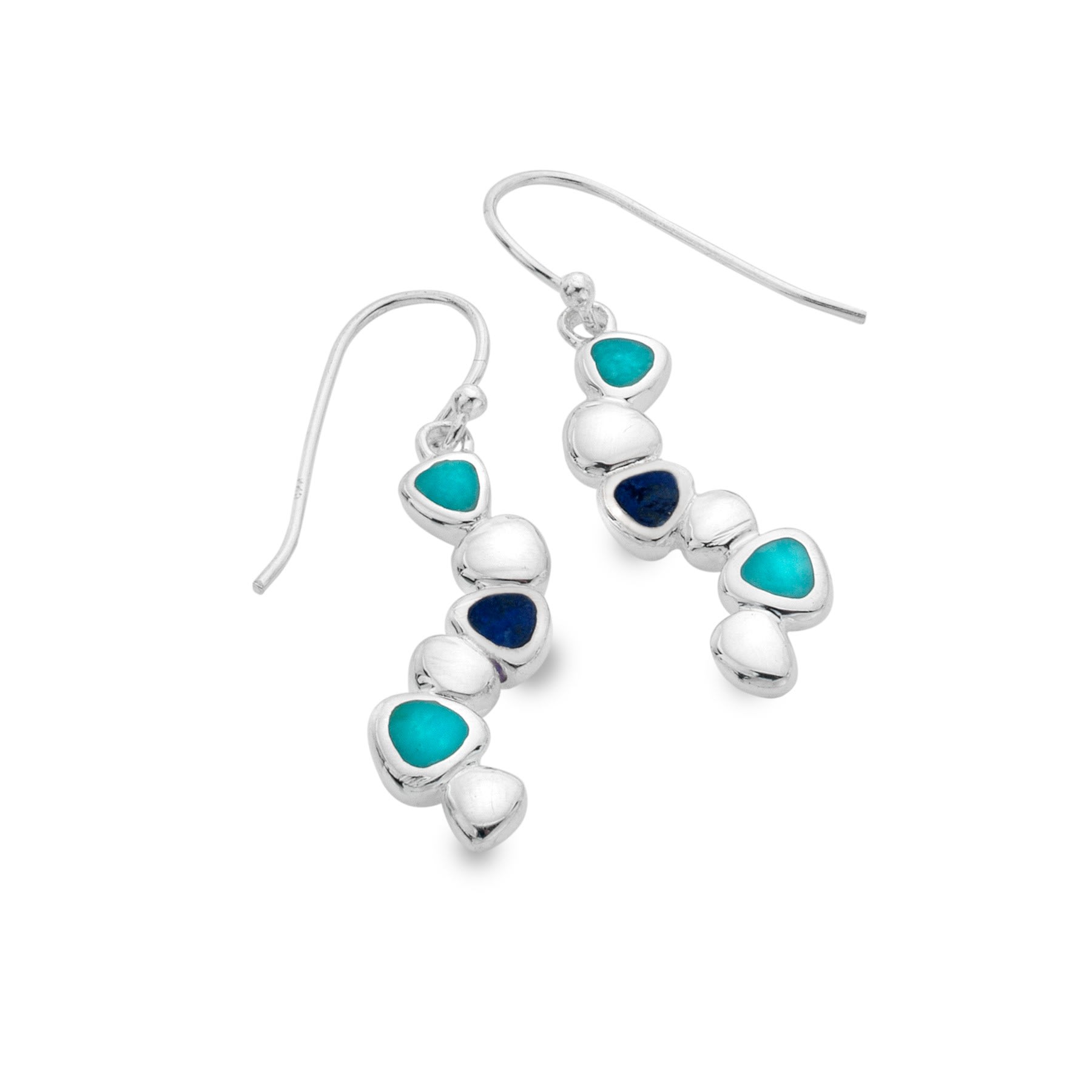 Pebble Stream Earrings